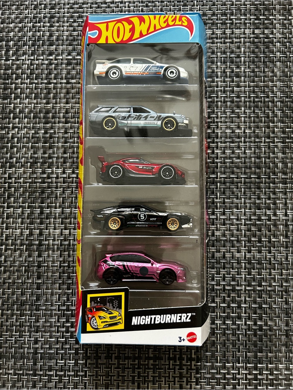 Hot wheels Nightburnerz 5-Pack Toy Cars